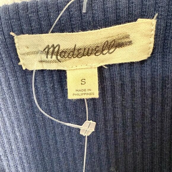 Madewell Navy Sleeveless Mini Dress | S - Picture 3 of 8